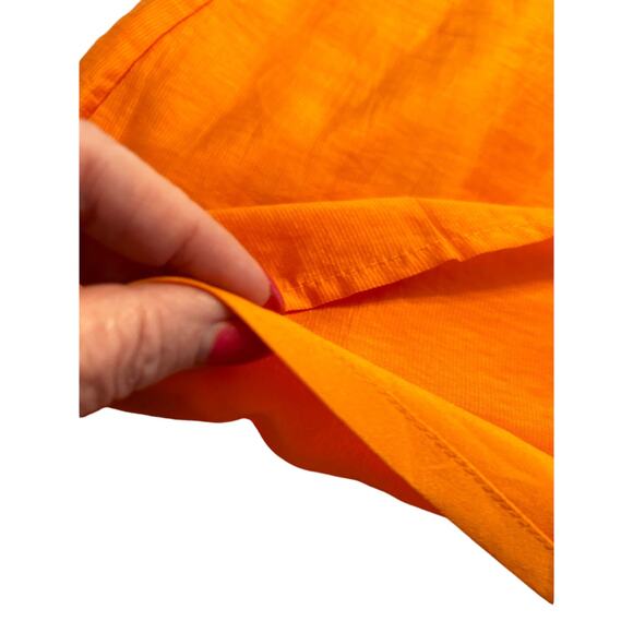 NWT - Eloquii Orange String Halter Neck Mini - Size 22 - Picture 6 of 10